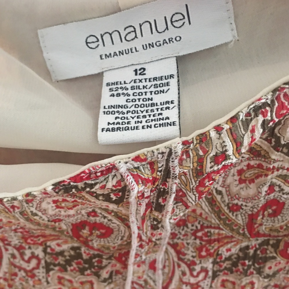 Pleated Skirt by Emanuel